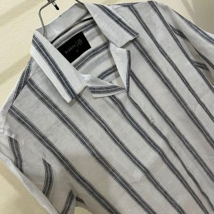 Cuban collur drop Shoulder Half Sleeve Shirt