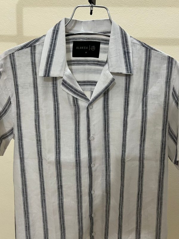Cuban collur drop Shoulder Half Sleeve Shirt - Image 3