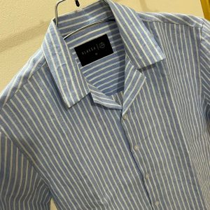 Cuban collur drop Shoulder Half Sleeve Shirt