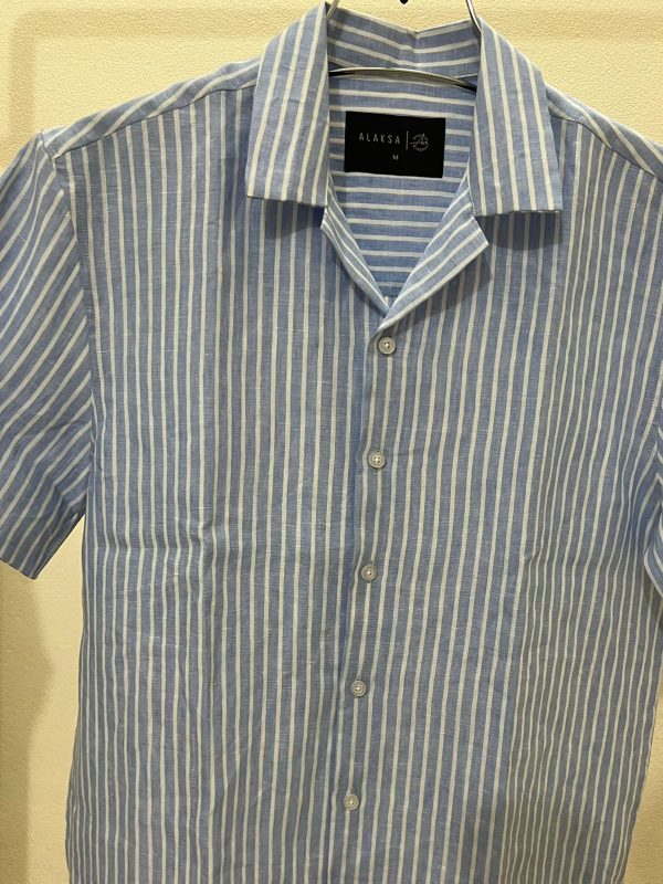 Cuban collur drop Shoulder Half Sleeve Shirt - Image 3