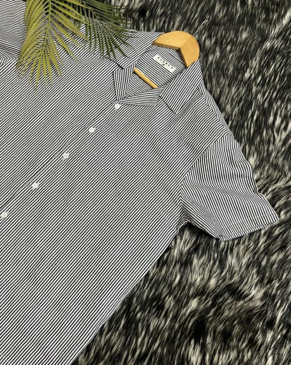 Drop Shoulder Half Sleeve Shirt - Image 3