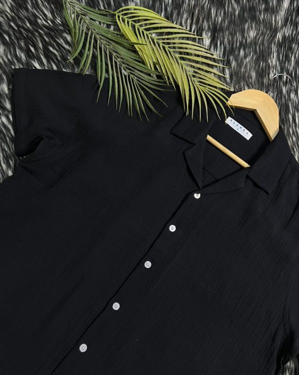 Drop Shoulder Half Sleeve Shirt - Image 3