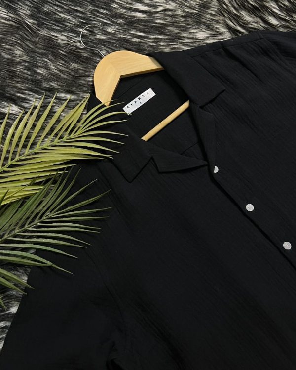 Drop Shoulder Half Sleeve Shirt - Image 4